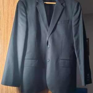 Express Black Suit Jacket & Vest